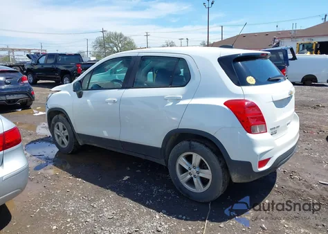 2017 Chevrolet Trax Ls from USA, damaged, VIN KL7CJNSB8HB072888